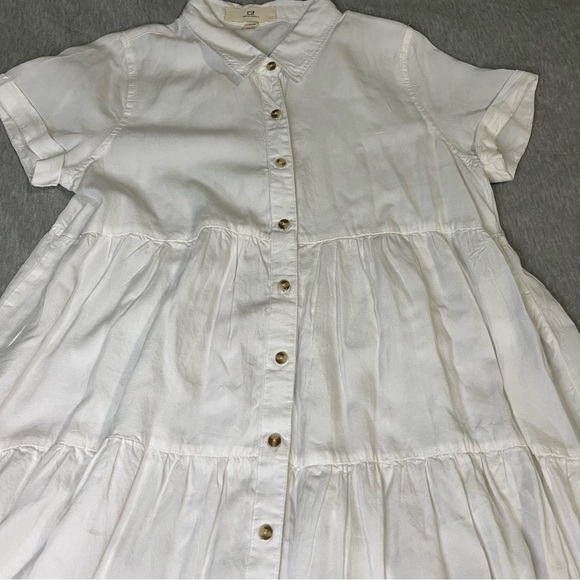 Thread & Supply White Buttoned Midi Sundress - Picture 2 of 5